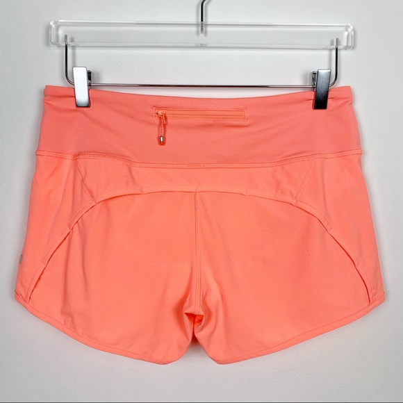 lululemon | Run Times Short Neon Orange - Picture 2 of 5
